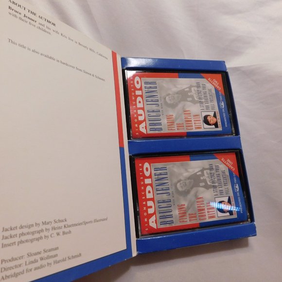 Vintage Bruce Jenner Finding the Champion Within A Step by Step Cassette Tapes - Picture 3 of 8